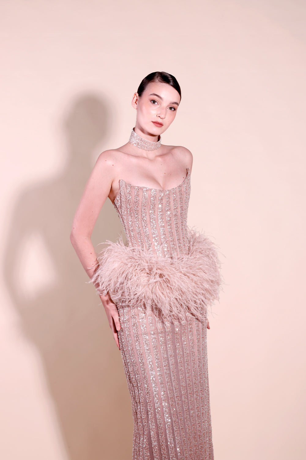 Nessa Embellished Gown
