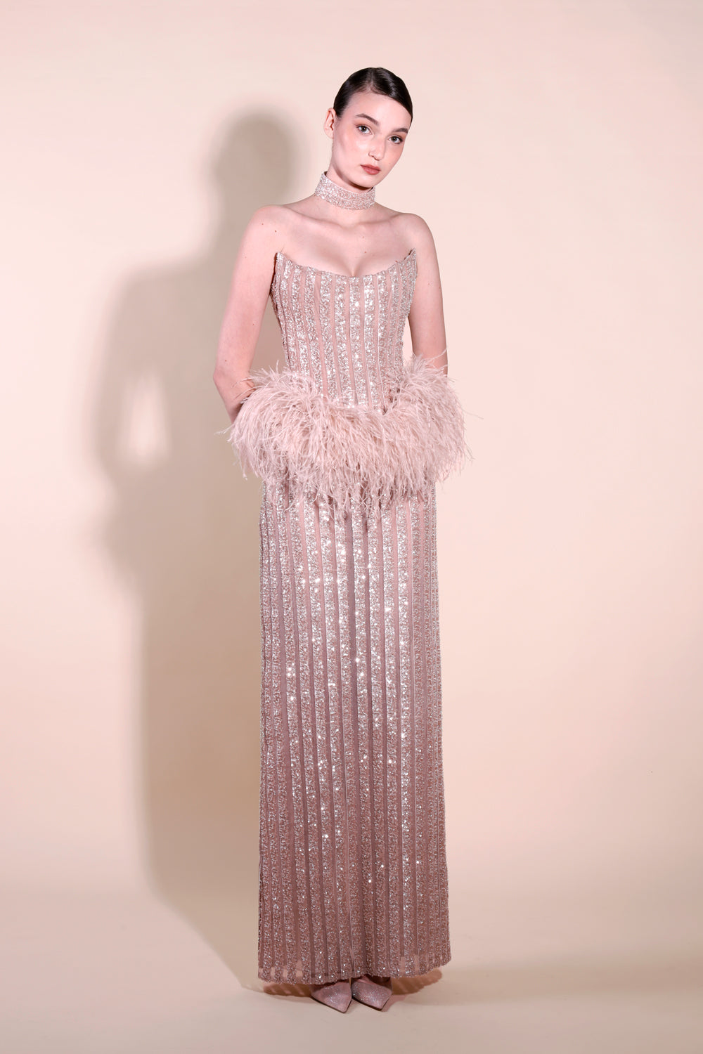 Nessa Embellished Gown