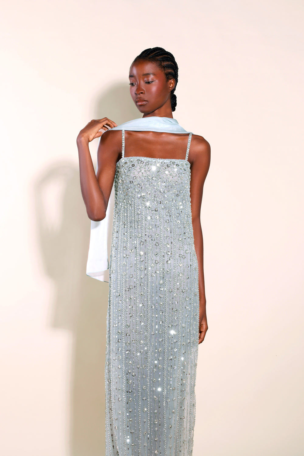 Cassia Embellished Gown