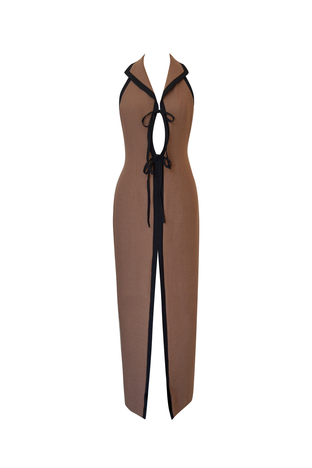 RAMATUELLE DRESS - BROWN