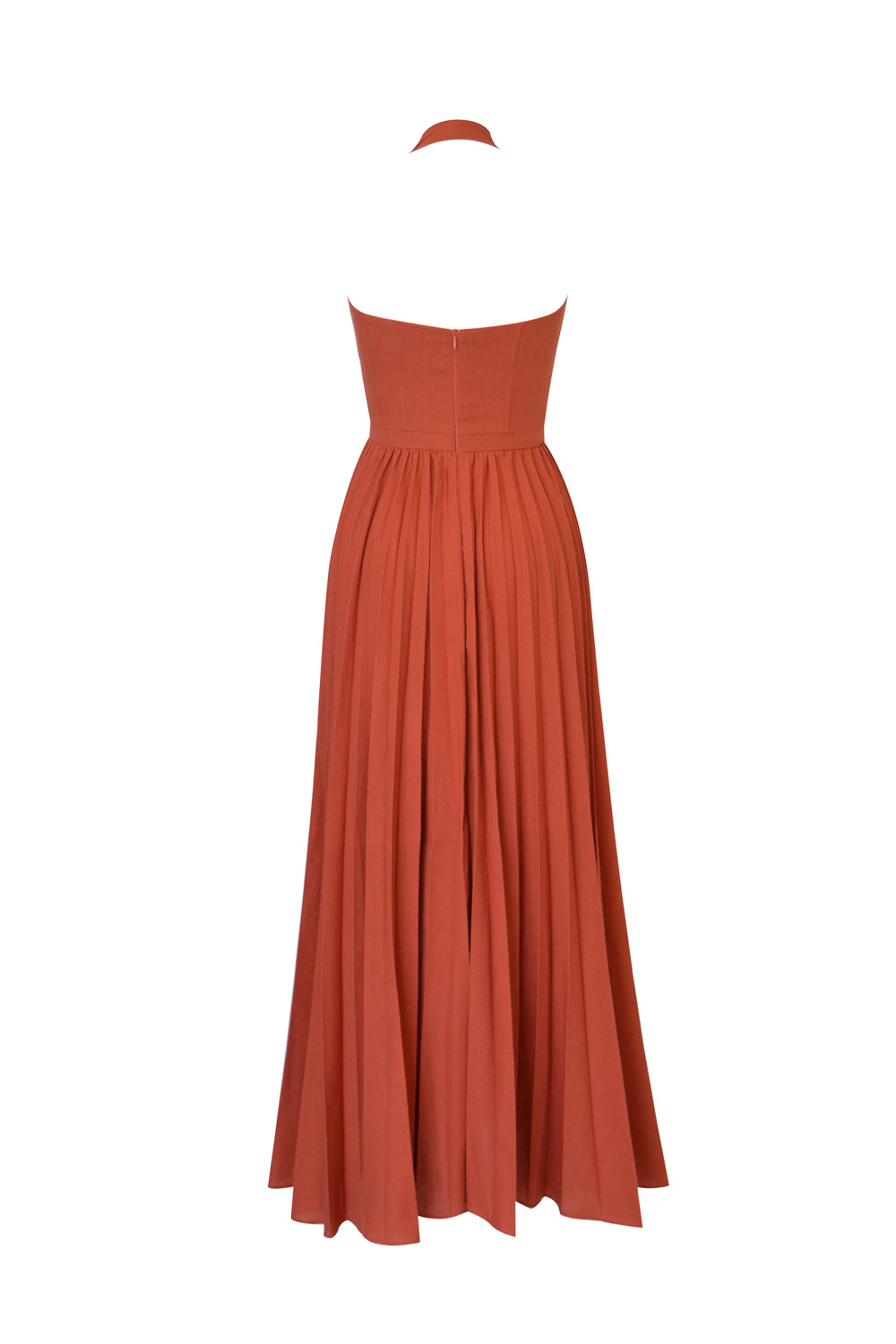 RIVIERA DRESS - BRICK