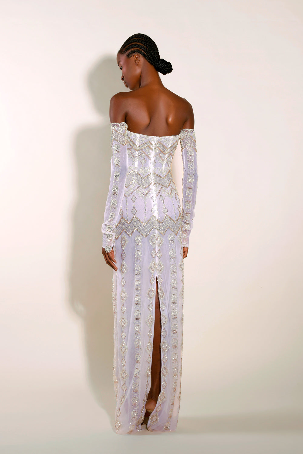 Estelle Embroidered Gown