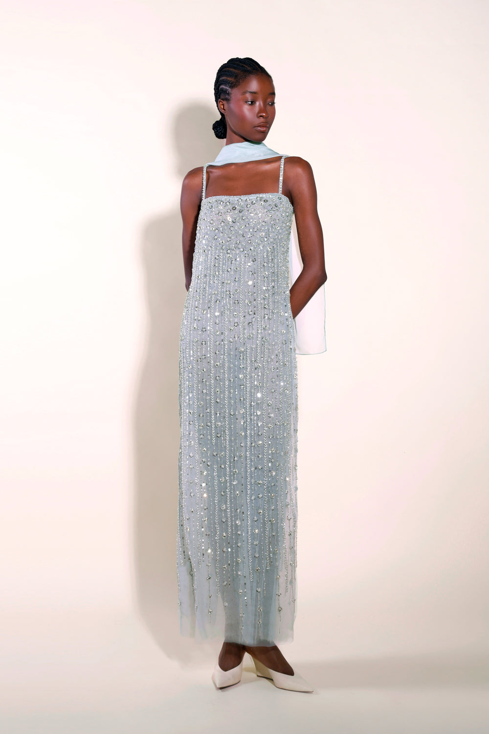 Cassia Embellished Gown