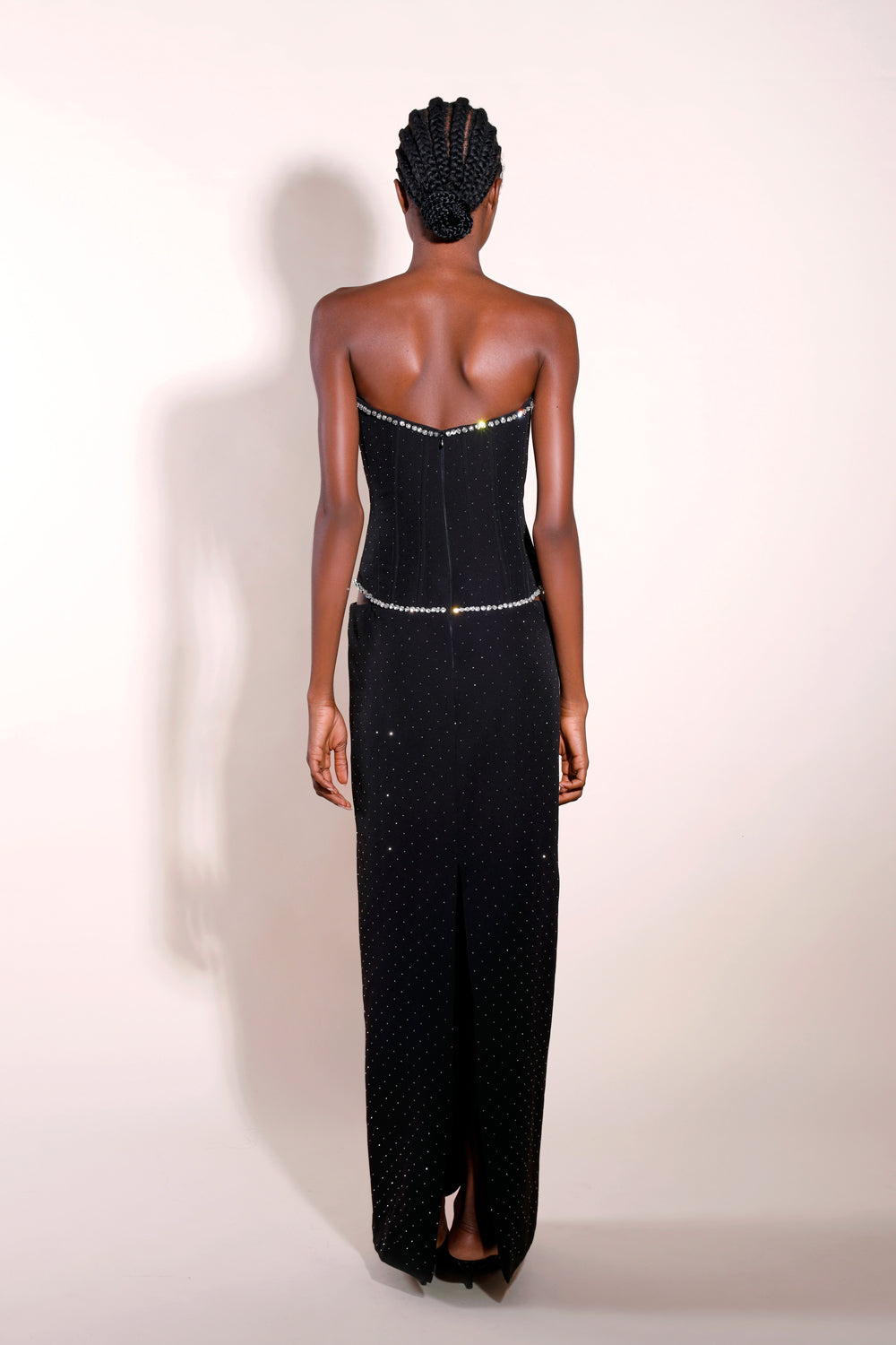 Talia Crystal Embellished Gown