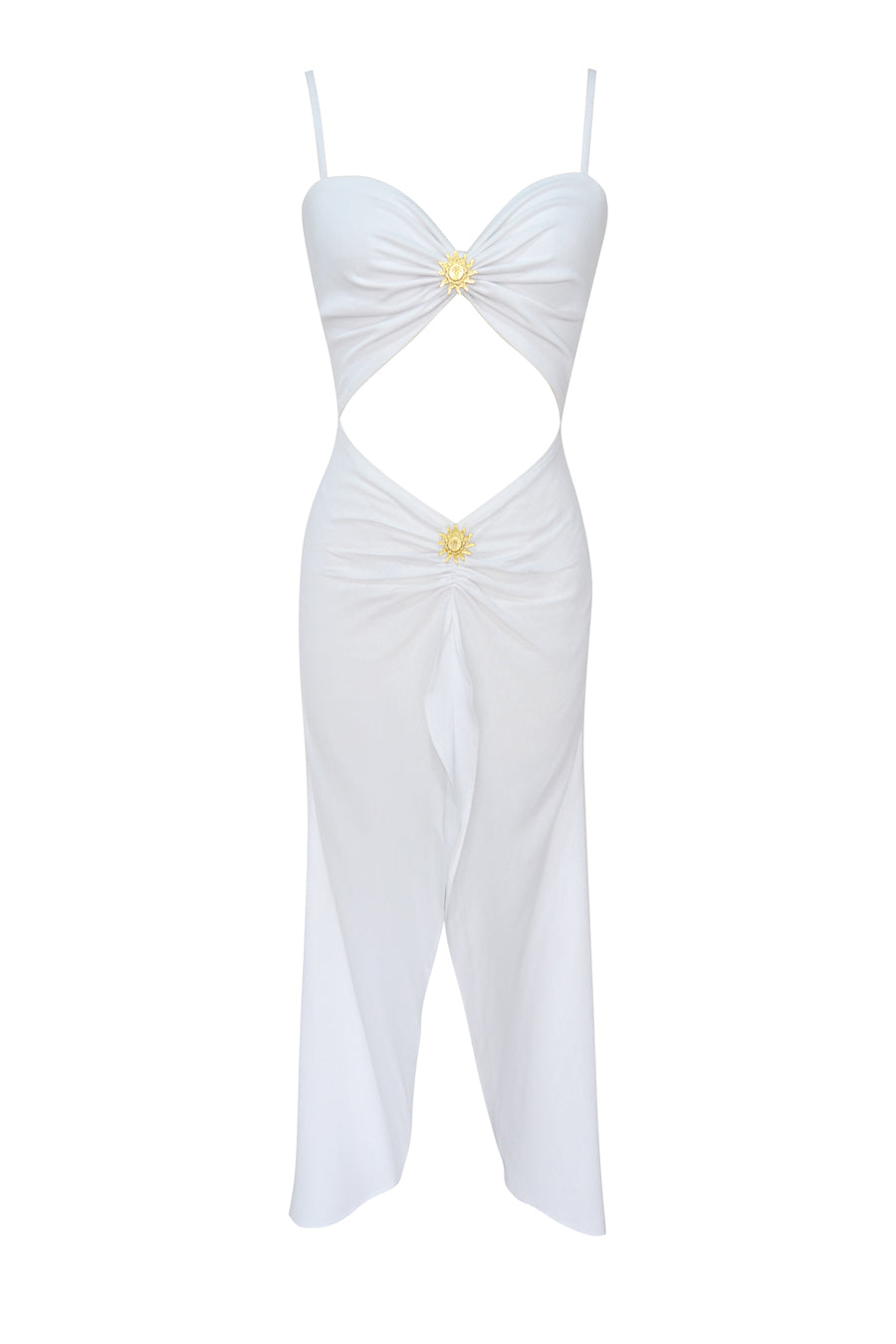 CASABLANCA DRESS - WHITE